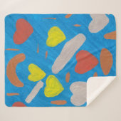 Sky of Love Sherpa Blanket Deken (Voorkant (horizontaal))