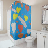 Sky of Love Shower Curtain Douchegordijn (In situ)