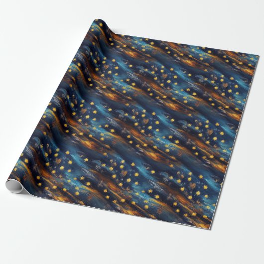 Sky of Stars Cadeaupapier (Uitgerold)