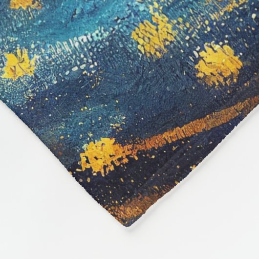 Sky of Stars Fleece Deken (Hoek)