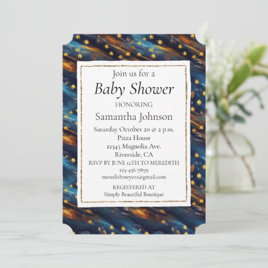 Sky of Stars Kaart (Staand voorkant)