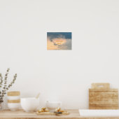 Sky Opening Bright Center Uw bericht Posters (Keuken)