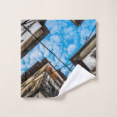 Sky Over Stonetown, Zanzibar Bad Handdoek (Wasdoekje)