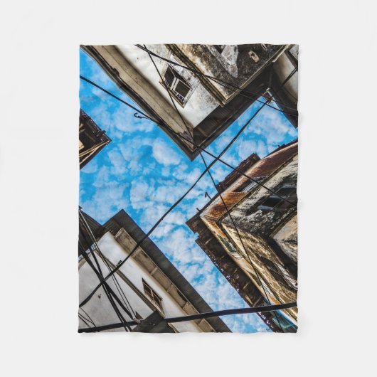 Sky Over Stonetown, Zanzibar Fleece Deken (Voorkant)