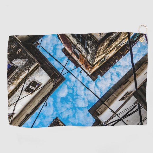 Sky Over Stonetown, Zanzibar Golfhanddoek (Horizontaal)