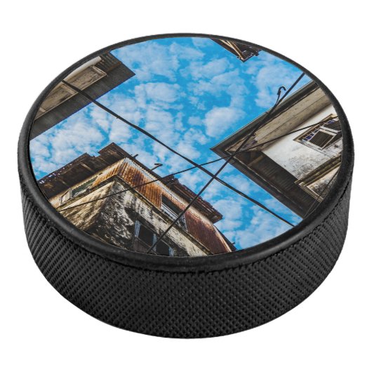 Sky Over Stonetown, Zanzibar Hockey Puck (3/4)