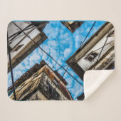 Sky Over Stonetown, Zanzibar Sherpa Deken (Voorkant (horizontaal))