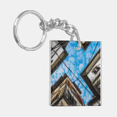 Sky Over Stonetown, Zanzibar Sleutelhanger (Voorkant Links)