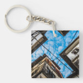 Sky Over Stonetown, Zanzibar Sleutelhanger (Voorkant)