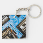 Sky Over Stonetown, Zanzibar Sleutelhanger (Achterkant)