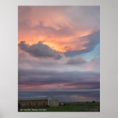 Sky Painted Clouds Poster (Voorkant)