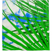 Sky Palm Douche Gordijn (Voorkant)