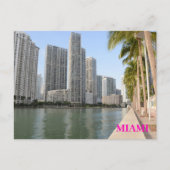 Sky Palms Gebouwen Ocean Miami Florida reizen Briefkaart (Voorkant)