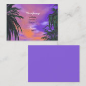 Sky Palms Visitekaartje (Voorkant / Achterkant)