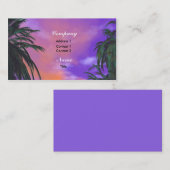 Sky Palms Visitekaartje (Voorkant / Achterkant)