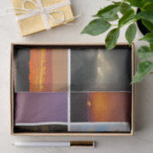 Sky Photos Sunset Sky Clouds Full Moon Paarse Tissuepapier (Geschenk)