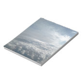 Sky, Plane Uitzicht, prachtige wolken Notitieblok (Linkerzijde)