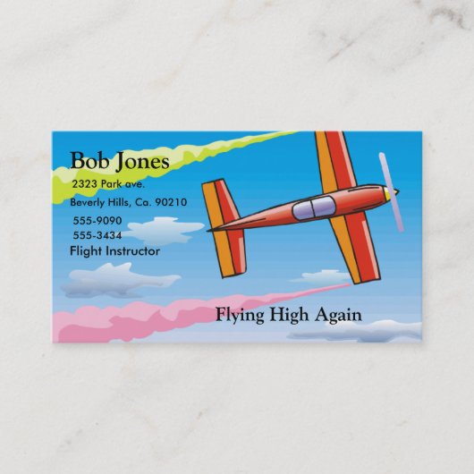 Sky Planet Set Visitekaartje (Voorkant)