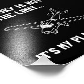 Sky Playground Plane Foto Afdruk (Hoek)