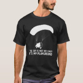 Sky Playground PPC Paragliding Powered Parachute T-shirt (Voorkant)