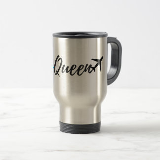 Sky Queen Flight Attendant Travel Mug Reisbeker