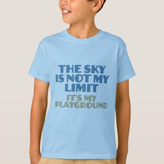 Sky Quote T-shirt (Voorkant)