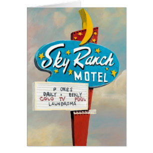 Sky Ranch Motel Sign