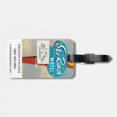 Sky Ranch Motel Sign Bagagelabel (Achterkant horizontaal)