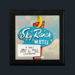 Sky Ranch Motel Sign Cadeaudoosje<br><div class="desc">Sky Ranch Motel Sign Artist: Naomi McCavitt</div>