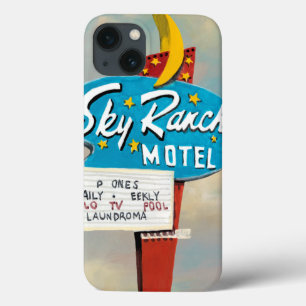 Sky Ranch Motel Sign iPhone 13 Hoesje