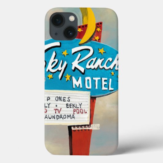 Sky Ranch Motel Sign Case-Mate iPhone Case (Achterkant)