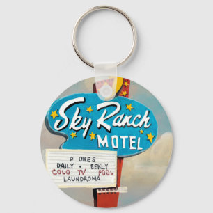 Sky Ranch Motel Sign Sleutelhanger
