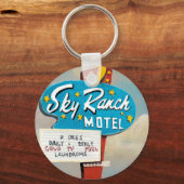 Sky Ranch Motel Sign Sleutelhanger (Voorkant)