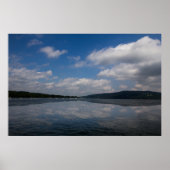 Sky Reflection op Keuka Lake, New York Poster (Voorkant)
