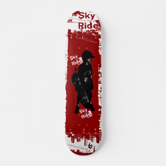 Sky Ride Persoonlijk Skateboard (Voorkant)