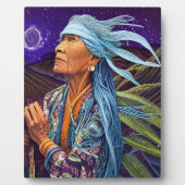 Sky Road Walker Native American Fantasy Art Fotoplaat (Voorkant)