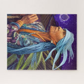 Sky Road Walker Native American Fantasy Art Legpuzzel (Horizontaal)