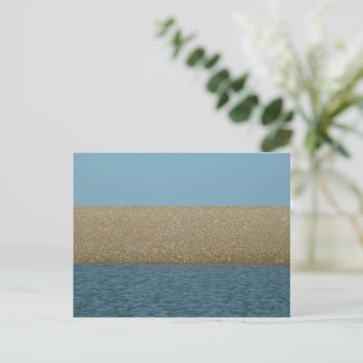 Sky Sand en Zee Briefkaart (Staand voorkant)