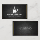 Sky Scraper Building Icon | Bouw Visitekaartje (Voorkant / Achterkant)