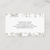 Sky Scraper Building Icon Visitekaartje (Achterkant)