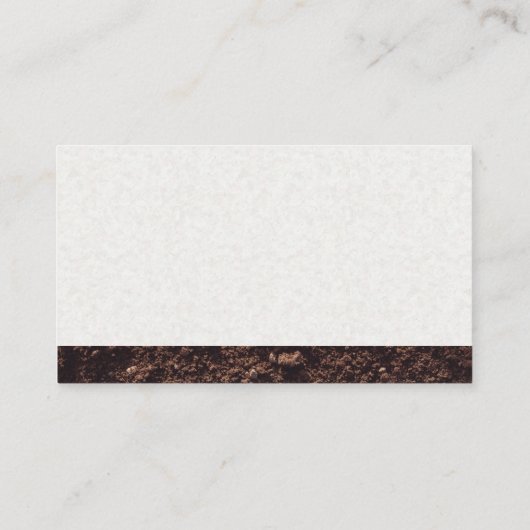 Sky Scraper Building Icon | Vuil Visitekaartje (Achterkant)