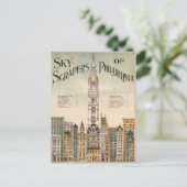 Sky Scrapers van het Briefkaart Philadelphia (Staand voorkant)