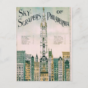 Sky Scrapers van Philadelphia Briefkaart