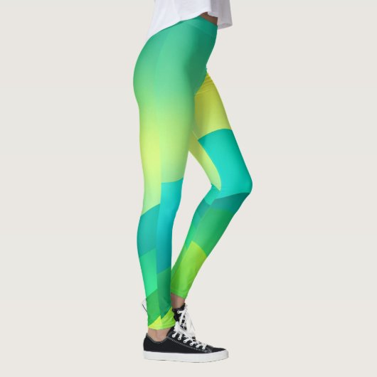 Sky Serenity: Omhels de Etherische schoonheid van Leggings (Rechts)