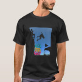 sky skateboarden T-shirt (Voorkant)