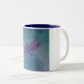 Sky Skimmer Dragonfly Tweekleurige Koffiemok (Voorkant rechts)