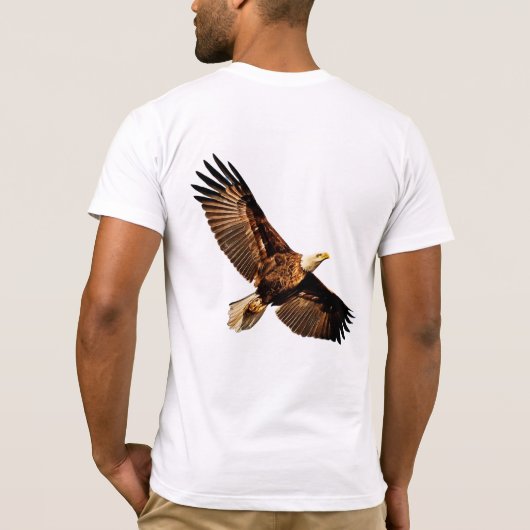 Sky Sovereign: Majestic Eagle T-shirt (Achterkant)