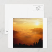 Sky St Gallen Zwitserland Briefkaart (Voorkant / Achterkant)