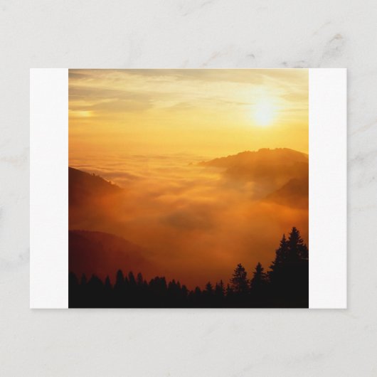 Sky St Gallen Zwitserland Briefkaart (Voorkant)