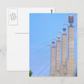 Sky Stations Pylon Petten Briefkaart (Voorkant / Achterkant)